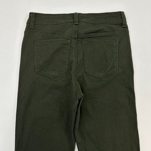 Style & Co Straight Leg Women's size 4 Green Denim Jeans - Picture 5 of 5